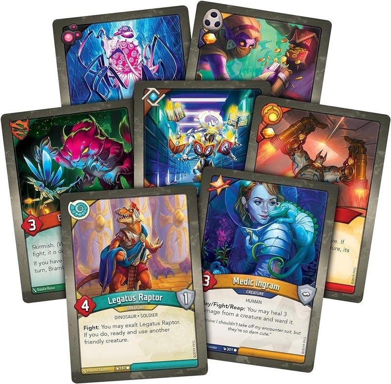 Fantasy Flight Games KeyForge Worlds Collide Deluxe Deck Expansion | Fast-Paced Card Came | Strategy Game for Adults and Teens | Ages 14+ | 2 Players | Average Playtime 45 Minutes | Made by Fantasy Flight Games - Image 4